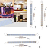 Maxbell LED Light Strip SMD 5730 LED Light Bulb Illuminant Plate 3pcs-White - Aladdin Shoppers