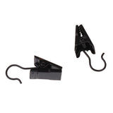 Maxbell 20Pcs Heavy Duty Curtain Clips with Hook Spring Clamps Hanger Clips Glider