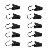 Maxbell 20Pcs Heavy Duty Curtain Clips with Hook Spring Clamps Hanger Clips Glider
