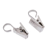 Maxbell 20Pcs Heavy Duty Curtain Clips with Hook Spring Clamps Hanger Clips Glider