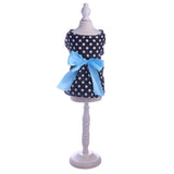 Maxbell Maxbell Lovely Puppy Skirt Princess Dress Bowtie Party Clothes for Small Pet Dogs S