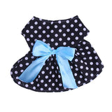 Maxbell Maxbell Lovely Puppy Skirt Princess Dress Bowtie Party Clothes for Small Pet Dogs S