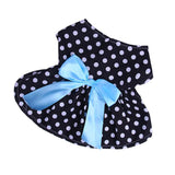 Maxbell Maxbell Lovely Puppy Skirt Princess Dress Bowtie Party Clothes for Small Pet Dogs S