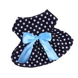 Maxbell Maxbell Lovely Puppy Skirt Princess Dress Bowtie Party Clothes for Small Pet Dogs S