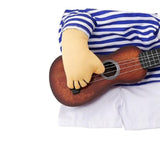 Maxbell Maxbell Halloween Dog Guitar Stripe Sweater Cosplay Costume Winter Apparel Clothes M