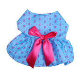 Maxbell Maxbell Pet Dog Dress Spring Summer Skirt Costume Holiday Party Dress Outfit 5#