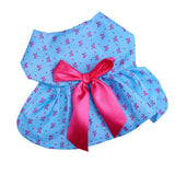Maxbell Maxbell Pet Dog Dress Spring Summer Skirt Costume Holiday Party Dress Outfit 5#