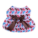 Maxbell Maxbell Pet Dog Dress Spring Summer Skirt Costume Holiday Party Dress Outfit 9#