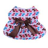 Maxbell Maxbell Pet Dog Dress Spring Summer Skirt Costume Holiday Party Dress Outfit 9#