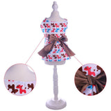 Maxbell Maxbell Pet Dog Dress Spring Summer Skirt Costume Holiday Party Dress Outfit 9#