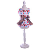 Maxbell Maxbell Pet Dog Dress Spring Summer Skirt Costume Holiday Party Dress Outfit 9#