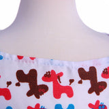 Maxbell Maxbell Pet Dog Dress Spring Summer Skirt Costume Holiday Party Dress Outfit 9#