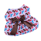 Maxbell Maxbell Pet Dog Dress Spring Summer Skirt Costume Holiday Party Dress Outfit 9#