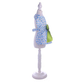Maxbell Maxbell Puppy Dog Floral Princess Dress with Bownot Costume for Party Wedding Show Purple Dot