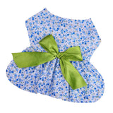 Maxbell Maxbell Puppy Dog Floral Princess Dress with Bownot Costume for Party Wedding Show Purple Dot