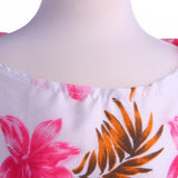 Maxbell Maxbell Puppy Dog Floral Princess Dress with Bownot Costume for Party Wedding Show Pink Peony