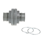 Maxbell Agricultural Garden Water Spray Hose Sprinkler Nozzle Connector 40mm Open Dia. - Aladdin Shoppers