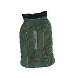 Maxbell Maxbell Classic Pet Windproof Waterproof Winter Padded Vest Jacket Coat   Green-XL