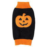 Maxbell Maxbell Pet Dog Puppy Pumpkin Skull Sweater Jumper Halloween Costume Pumpkin-XL