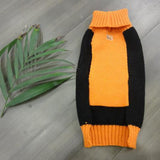 Maxbell Maxbell Pet Dog Puppy Pumpkin Skull Sweater Jumper Halloween Costume Pumpkin-XL