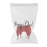 Maxbell Maxbell Christmas Theme Pet Bandana Scarf with Ring Bell Pet Neckerchief Collar S