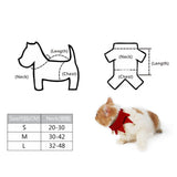 Maxbell Maxbell Christmas Theme Pet Bandana Scarf with Ring Bell Pet Neckerchief Collar S