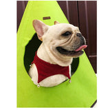 Maxbell Maxbell Christmas Theme Pet Bandana Scarf with Ring Bell Pet Neckerchief Collar S