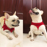Maxbell Maxbell Christmas Theme Pet Bandana Scarf with Ring Bell Pet Neckerchief Collar S