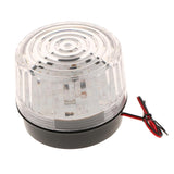 Dia. 10cm Round Caution Warning Light Lamp Traffic Alarm Flash Light White