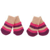 Maxbell Maxbell Pet Winter Socks Dog Floor Grip Socks Shoes Boots Non Slip Claw Cover S Red