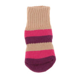 Maxbell Maxbell Pet Winter Socks Dog Floor Grip Socks Shoes Boots Non Slip Claw Cover L Red