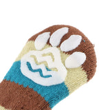 Maxbell Maxbell Pet Winter Socks Dog Floor Grip Socks Shoes Boots Non Slip Claw Cover S Blue