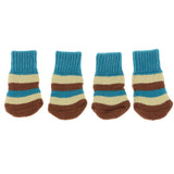 Maxbell Maxbell Pet Winter Socks Dog Floor Grip Socks Shoes Boots Non Slip Claw Cover S Blue