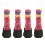 Maxbell Maxbell Anti-slip Pet Dog Socks Shoes Boots Warm Cotton Socks Paw Protector Red_L