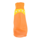 Maxbell Maxbell 4x Waterproof Pet Dog Socks Puppy Anti-slip Boots Paw Protection Yellow - M