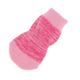 Maxbell Maxbell Set 4 Waterproof Pet Dog Socks Puppy Anti-slip Boots Paw Protection 001 - S