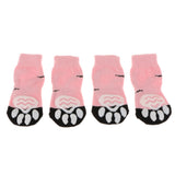 Maxbell Maxbell Set 4 Waterproof Pet Dog Socks Puppy Anti-slip Boots Paw Protection 003 - L