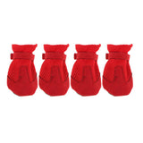 Maxbell Maxbell Dog Mesh Shoes Pet Boots Breathable Protective Puppy Booties Red 5#