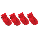 Maxbell Maxbell Dog Mesh Shoes Pet Boots Breathable Protective Puppy Booties Red 5#