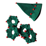 Maxbell Maxbell Dog Elf Clown Spider Costume Christmas Clothes Coat Pet Outfits Clown#L