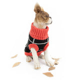 Maxbell Maxbell Colorful Grid Design Pet Knitted Sweater Winter Keep Warm Apparel Outfit XS