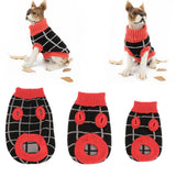 Maxbell Maxbell Colorful Grid Design Pet Knitted Sweater Winter Keep Warm Apparel Outfit XS