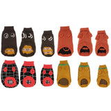 Maxbell Maxbell Colorful Grid Design Pet Knitted Sweater Winter Keep Warm Apparel Outfit S