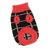 Maxbell Maxbell Colorful Grid Design Pet Knitted Sweater Winter Keep Warm Apparel Outfit S