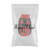 Maxbell Maxbell Colorful Grid Design Pet Knitted Sweater Winter Keep Warm Apparel Outfit L