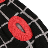 Maxbell Maxbell Colorful Grid Design Pet Knitted Sweater Winter Keep Warm Apparel Outfit L
