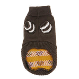 Maxbell Maxbell Colorful Heart-shaped Design Pet Knitted Sweater Winter Keep Warm Apparel S