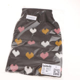 Maxbell Maxbell Colorful Heart-shaped Design Pet Knitted Sweater Winter Keep Warm Apparel L