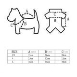 Maxbell Maxbell Halloween Dog Woven Sweater Winter Apparel Party Costume Jumpsuit Clothes XS