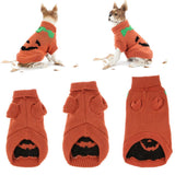 Maxbell Maxbell Halloween Dog Woven Sweater Winter Apparel Party Costume Jumpsuit Clothes XS